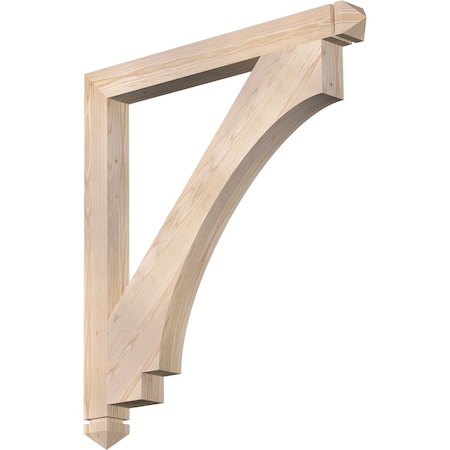 Imperial Arts & Crafts Smooth Bracket, Douglas Fir, 3 1/2W X 38D X 42H